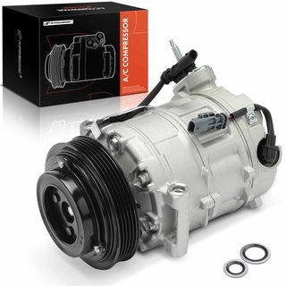 AC Compressor with Clutch & Pulley for Chevrolet Equinox 2012-2015 GMC Terrain
