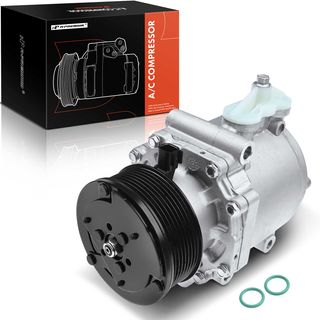 AC Compressor with Clutch & Pulley for Ford E-350 Club E-450 Super Duty 04-09