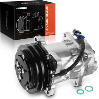 AC Compressor with Clutch & Pulley for Volvo ACL VN VNL WAH Autocar White/GMC