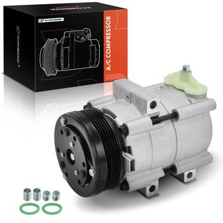 AC Compressor with Clutch for Ford E150 Econoline E250 Econoline FS10