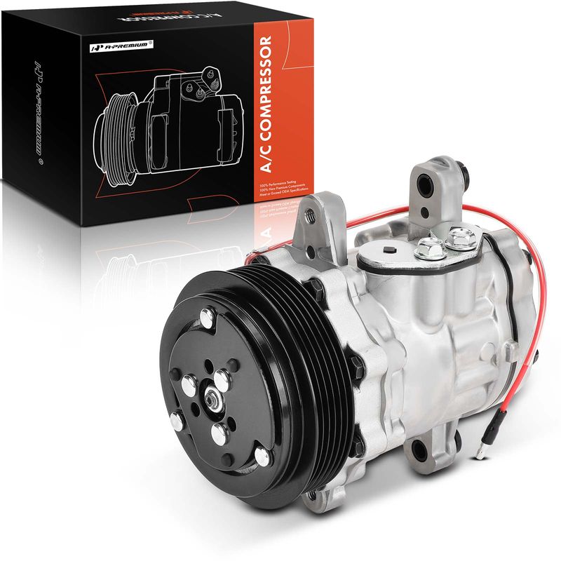 AC Compressor with Clutch for Freightliner Cascadia Argosy B2 Columbia ...