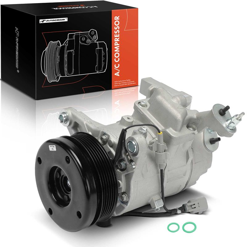 AC Compressor with Clutch & Pulley for Lexus GS300 1998-2005 IS300 2001-2005 L6 3.0L