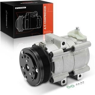 AC Compressor with Clutch & Pulley for Ford F-150 Excursion F-350 Lincoln Mercury
