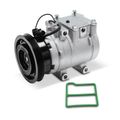 AC Compressor with Clutch & Pulley for Kia Sephia 1999-2001 Spectra 2000 L4 1.8L