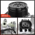 AC Compressor with Clutch & Pulley for Mercedes-Benz CL600 SLK300 Dodge Freightliner