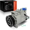 AC Compressor with Clutch & Pulley for Audi A3 Q3 Quattro Q7 TTS Quattro VW Eos Tiguan