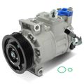 AC Compressor with Clutch & Pulley for Audi A3 Q3 Quattro Q7 TTS Quattro VW Eos Tiguan