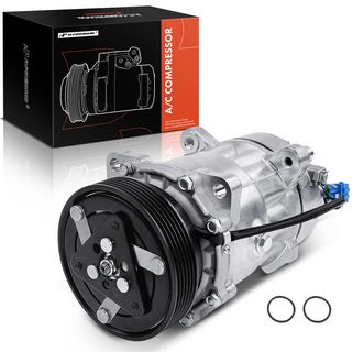 AC Compressor with Clutch for Volkswagen Golf Jetta 93-99 Passat 93-97 Cabrio