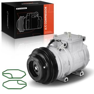 The Parts Place Aluminum A/C Compressor – Fits 1962-1977 GM – Lighter & Efficient