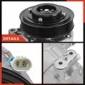 AC Compressor with Clutch & Pulley for Buick Allure LaCrosse Cadillac SRX Saab