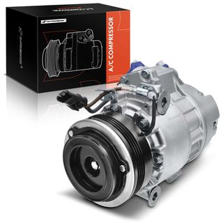 AC Compressor with Clutch & Pulley for BMW X5 2007-2010 L6 3.0L CSE717