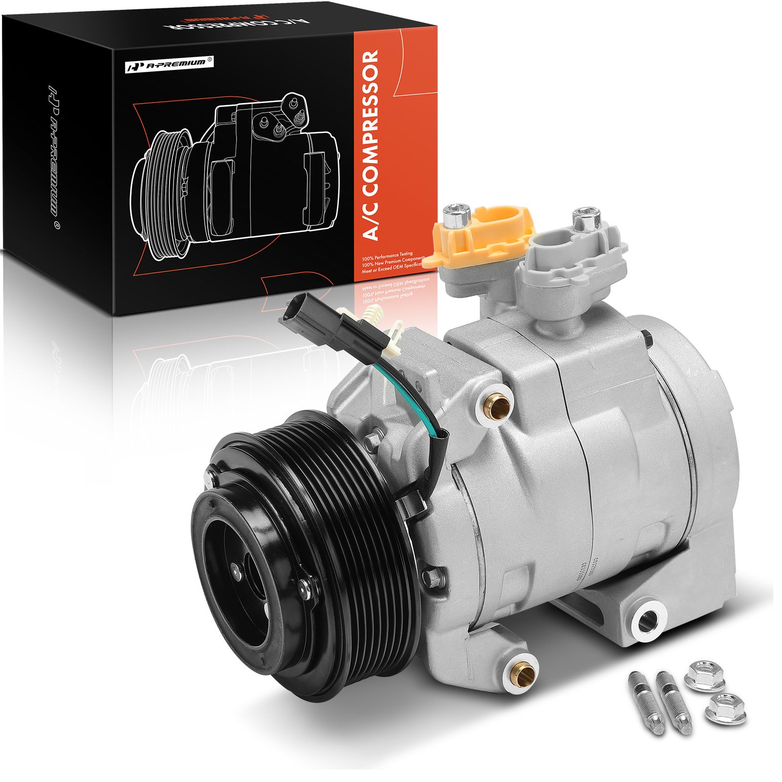 A-Premium AC compressor for 2018 Ford F-250 Super Duty 6.7L V8