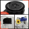 AC Compressor with Pulley for Audi A4 A4 Quattro 05-13 A5 10-12 A6 Quattro 13-15 Q5 11-12