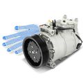 AC Compressor with Pulley for Volkswagen Touareg 2004-2007 V8 4.2L