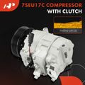 AC Compressor with Pulley for Volkswagen Touareg 2004-2007 V8 4.2L