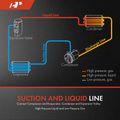 AC Liquid Line and Suction Line for Honda CR-V 2007-2011