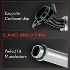 2 Pcs AC Manifold Hose Assembly for Dodge Sprinter 2500 3500 Freightliner