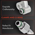 2 Pcs AC Manifold Hose Assembly for Dodge Sprinter 2500 3500 Freightliner