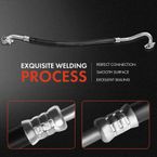 AC Suction Hose for Fiat 500 2014-2016 2018-2019 1.4L Turbocharged