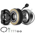 AC Compressor Clutch Kit with 7-Groove Pulley for Nissan NV1500 NV2500 NV3500 12-21