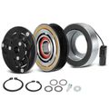 AC Compressor Clutch Kit with 6-Groove Pulley for 2017 Toyota Yaris iA