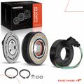 AC Compressor Clutch Kit with 6-Groove Pulley for Volkswagen Jetta Passa 16-18