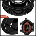 AC Compressor Clutch Kit with 7-Groove Pulley for Nissan Versa 11-19 Versa Note 14-19