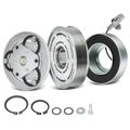 AC Compressor Clutch Kit with 6-Groove Pulley for Mitsubishi Mirage 2014-2015 2017-2022