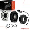 AC Compressor Clutch Kit with 6-Groove Pulley for Hyundai Veloster 2015-2016