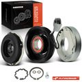 AC Compressor Clutch Kit with 6-Groove Pulley for Jeep Renegade 2015-2021 Fiat 500X 2016-2018