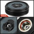 AC Compressor Clutch Kit with 4-Groove Pulley for 2010 BMW 335d