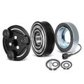 AC Compressor Clutch Kit with 6-Groove Pulley for 2013 Nissan Frontier