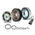 AC Compressor Clutch Kit with 4-Groove Pulley for 2022 Ford Transit Connect