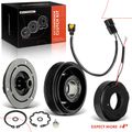 AC Compressor Clutch Kit with 6-Groove Pulley for Hyundai Tucson 2010-2015 Kia Sportage