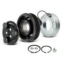 AC Compressor Clutch Kit with 6-Groove Pulley for Nissan Versa 2007-2010 L4 1.8L