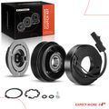 AC Compressor Clutch Kit with 6-Groove Pulley for 2008 Jeep Commander