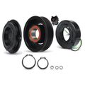 AC Compressor Clutch Kit with 6-Groove Pulley for 2006 Land Rover Range Rover Sport