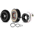 AC Compressor Clutch Kit with 6-Groove Pulley for Land Rover Range Rover Sport 2013-2022