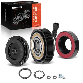 AC Compressor Clutch Kit with 6-Groove Pulley Fordodge Challenger Durango