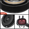 AC Compressor Clutch Kit with 6-Groove Pulley Fordodge Challenger Durango for 2016 Jeep Grand Cherokee