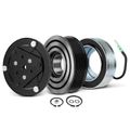 AC Compressor Clutch Kit with 6-Groove Pulley for 2018 Mitsubishi Outlander Sport