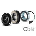 AC Compressor Clutch Kit with 4-Groove Pulley for 2016 Ford Transit-350 HD