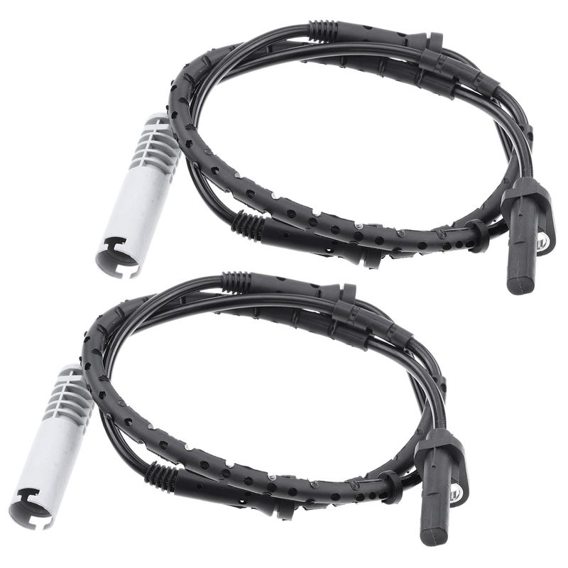 2 Pcs Rear Driver & Passenger ABS Wheel Speed Sensor for 2003 BMW 745i