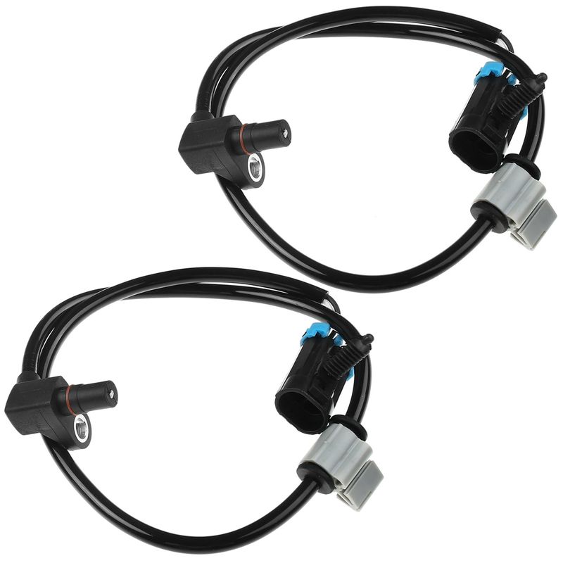 2 Pcs Front Driver & Passenger ABS Wheel Speed Sensor for 2001 GMC Jimmy