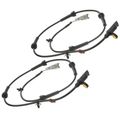 2 Pcs Rear Driver & Passenger ABS Wheel Speed Sensor for 2014 Nissan Rogue