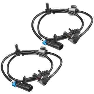 2 Pcs Front Driver & Passenger ABS Wheel Speed Sensor for Cadillac Escalade Chevy