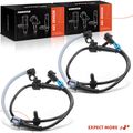 2 Pcs Front Driver & Passenger ABS Wheel Speed Sensor for 2015 Chevrolet Express 4500