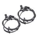 2 Pcs Rear Driver & Passenger ABS Wheel Speed Sensor for Volkswagen Passat 2000