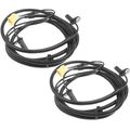 2 Pcs Rear Driver & Passenger ABS Wheel Speed Sensor for 1999 Volvo V70