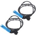 2 Pcs Rear Driver & Passenger ABS Wheel Speed Sensor for BMW E90 325xi 330xi 01-05